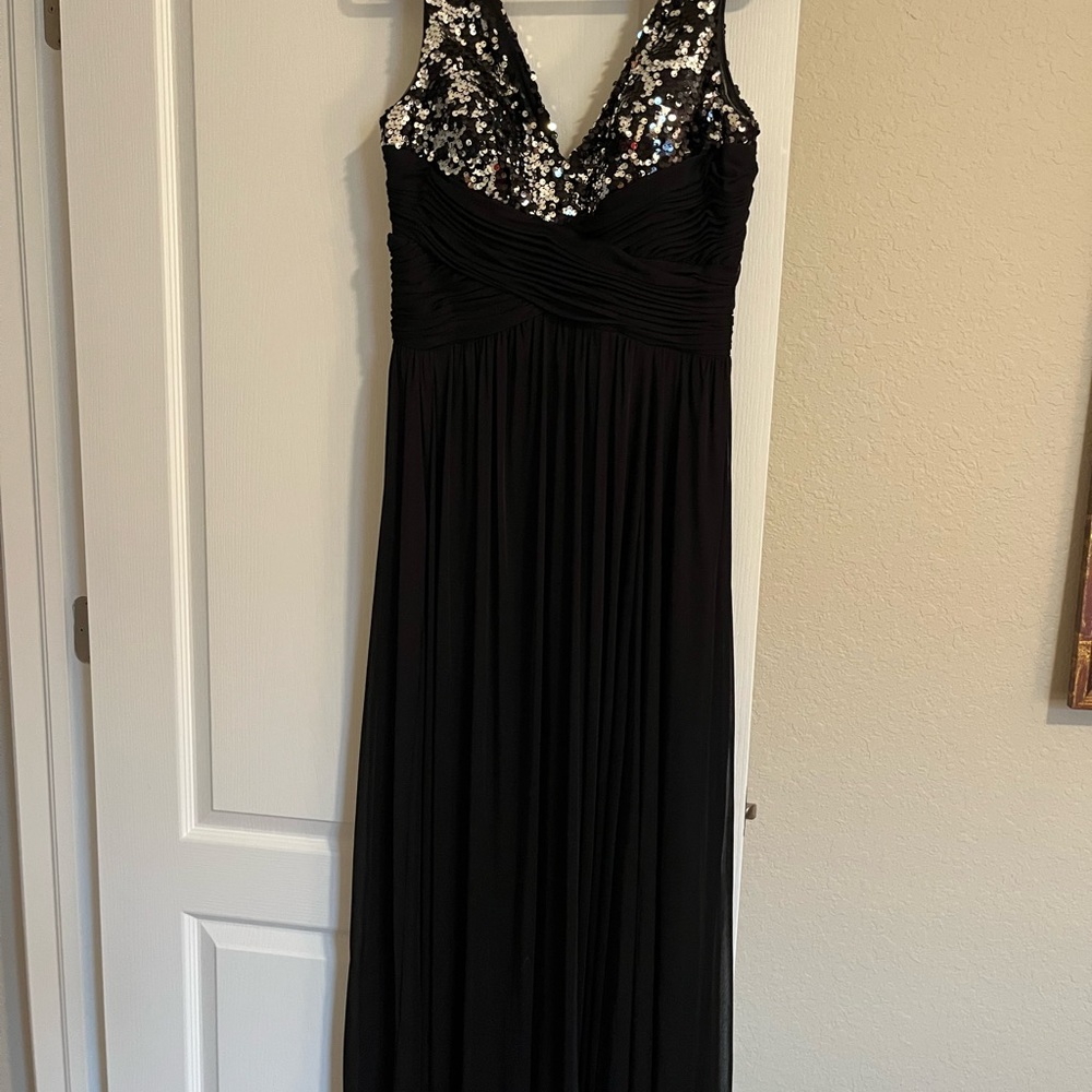 Black cocktail dress